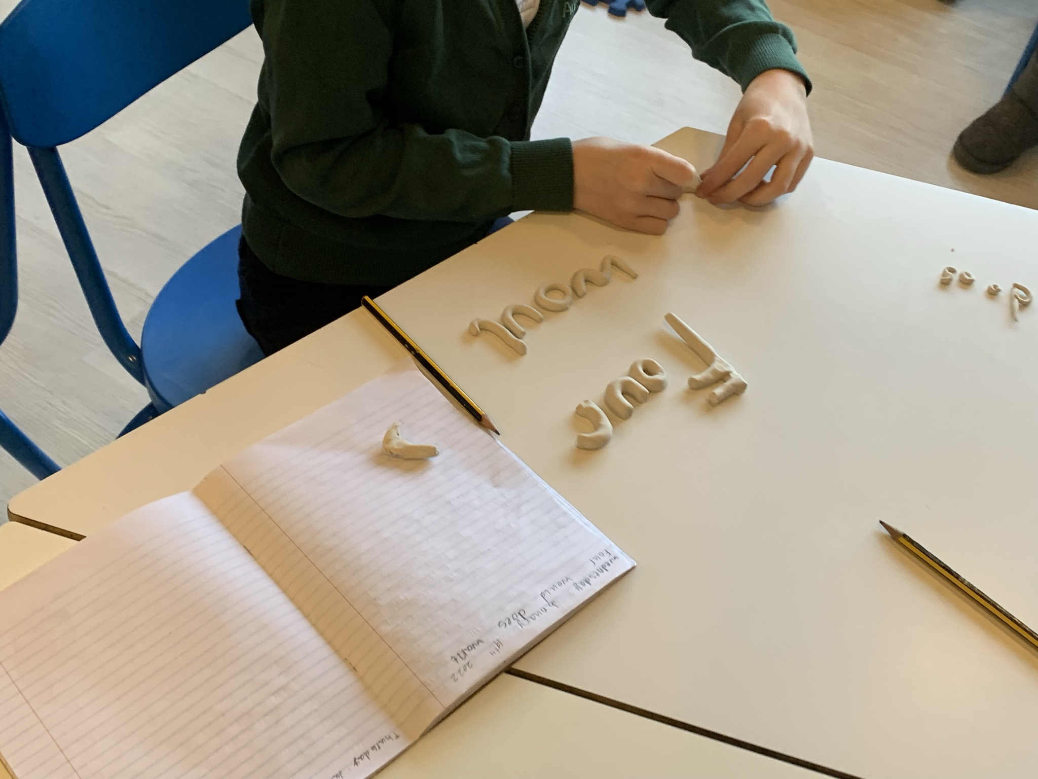 Grade 2 student mastering sight words